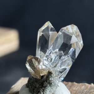 Golden Rutile Clear Quartz from Kullu | Thumbnail specimen